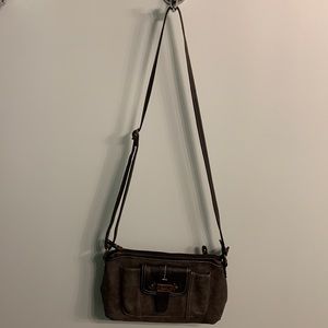 BOC Crossbody Purse Gray & Black